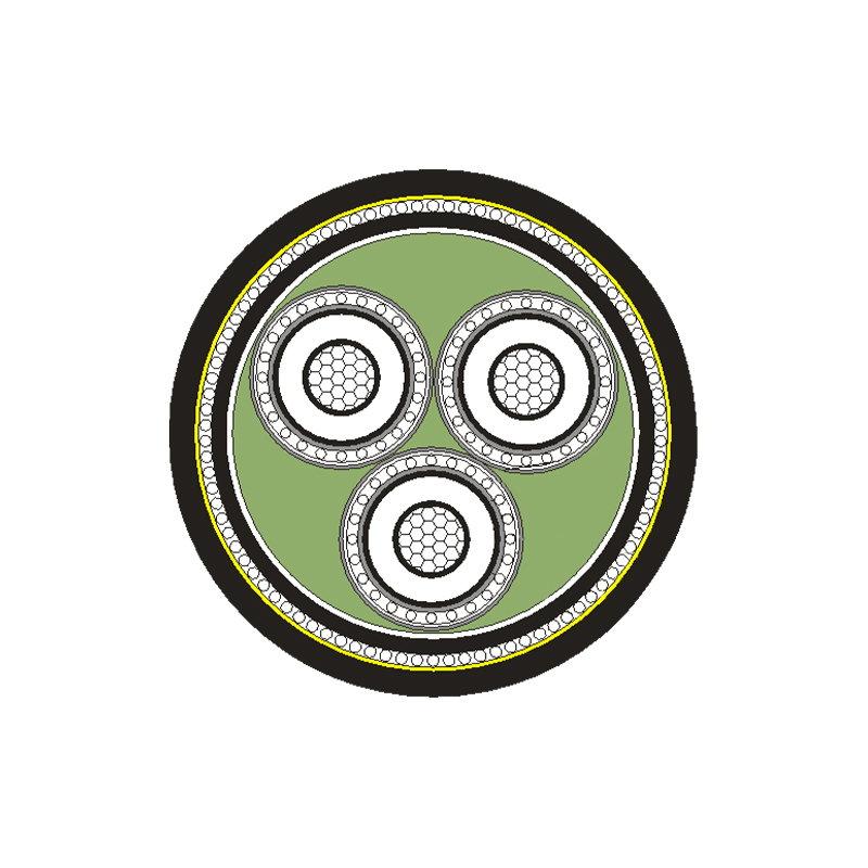 Cable de alimentación aislado XLPE para voltaje nominal 3,6/6 kV -26/35 kV