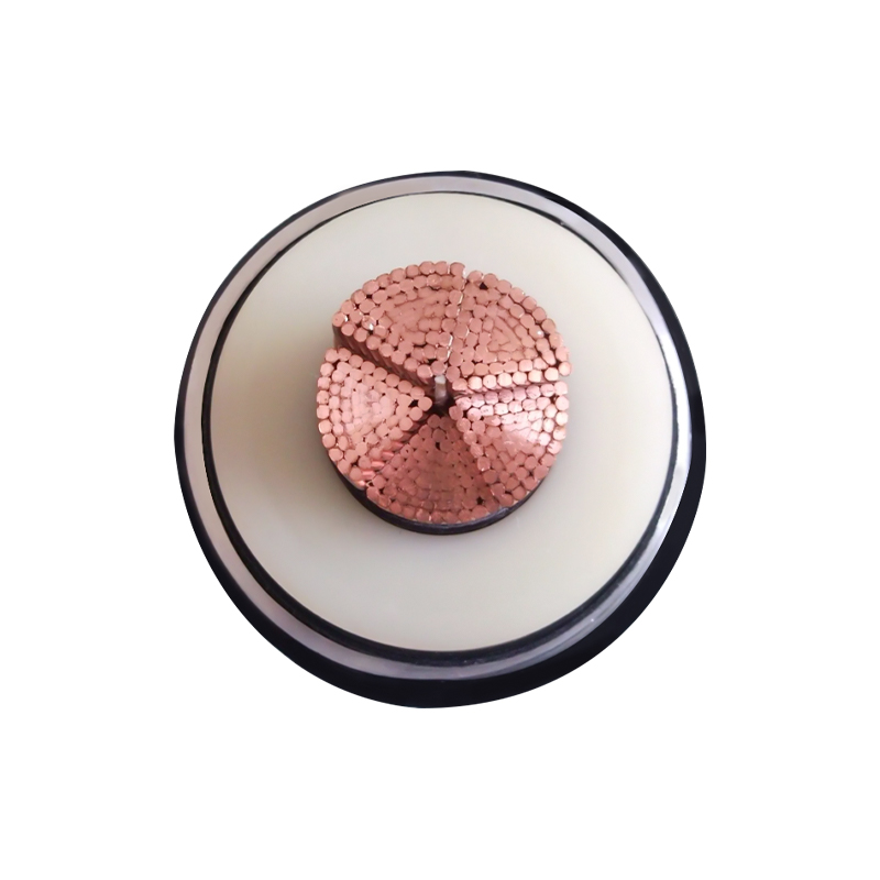 Cable aislante XLPE con funda de aluminio corrugado para voltaje nominal de 38/66 kV