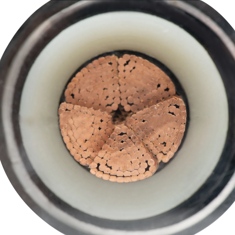 Cable aislante XLPE con funda de aluminio corrugado para voltaje nominal de 290/500 kV