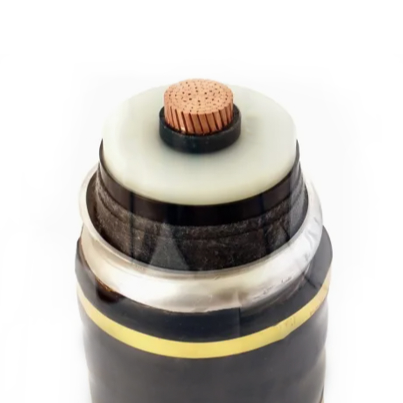 Cable aislante XLPE con funda de aluminio corrugado para voltaje nominal de 290/500 kV